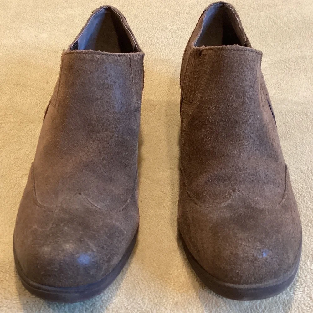 Korks by Kork Ease Brown Hadley Wingtip Ankle Boot, US Size 9, EU 40.5, UK 7‎